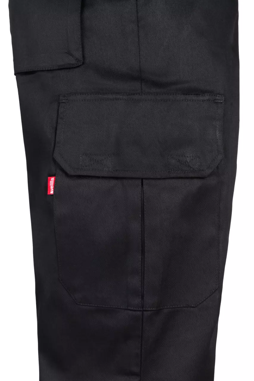 Velilla 345-00, Work Trousers, Black, image 3, gallery thumbnail