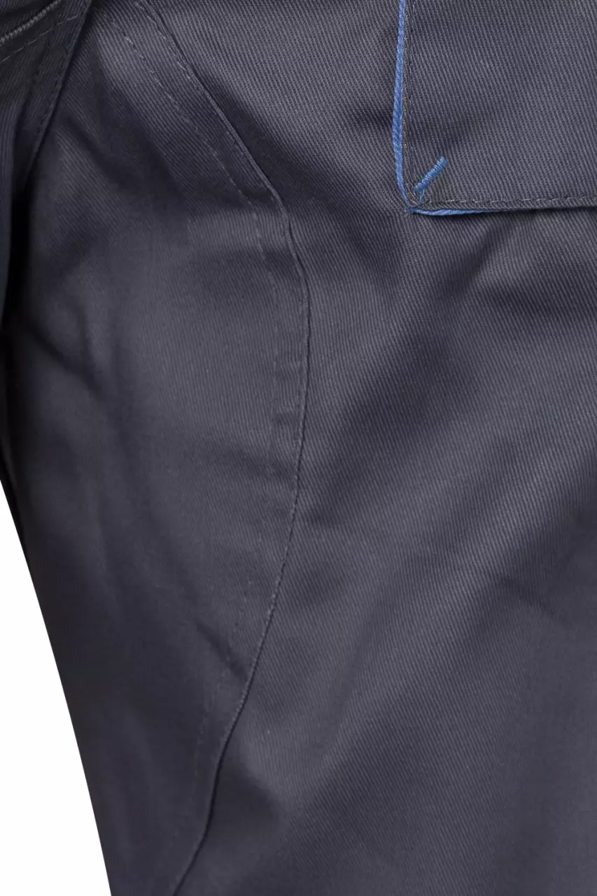 Velilla 103004-08-05, Work Trousers, Grey/Sky Blue, image 6, gallery thumbnail