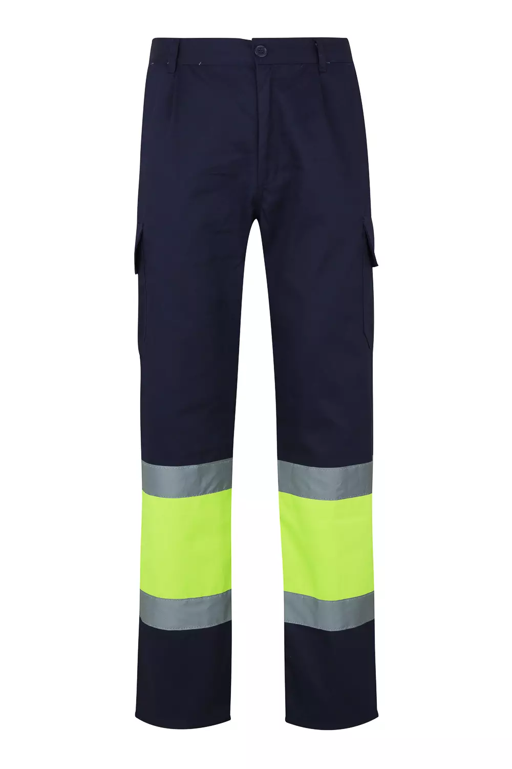 Velilla 0157-01-20, High-Vis Trousers, Marine Blue/Hi-Vis Yellow, image 1