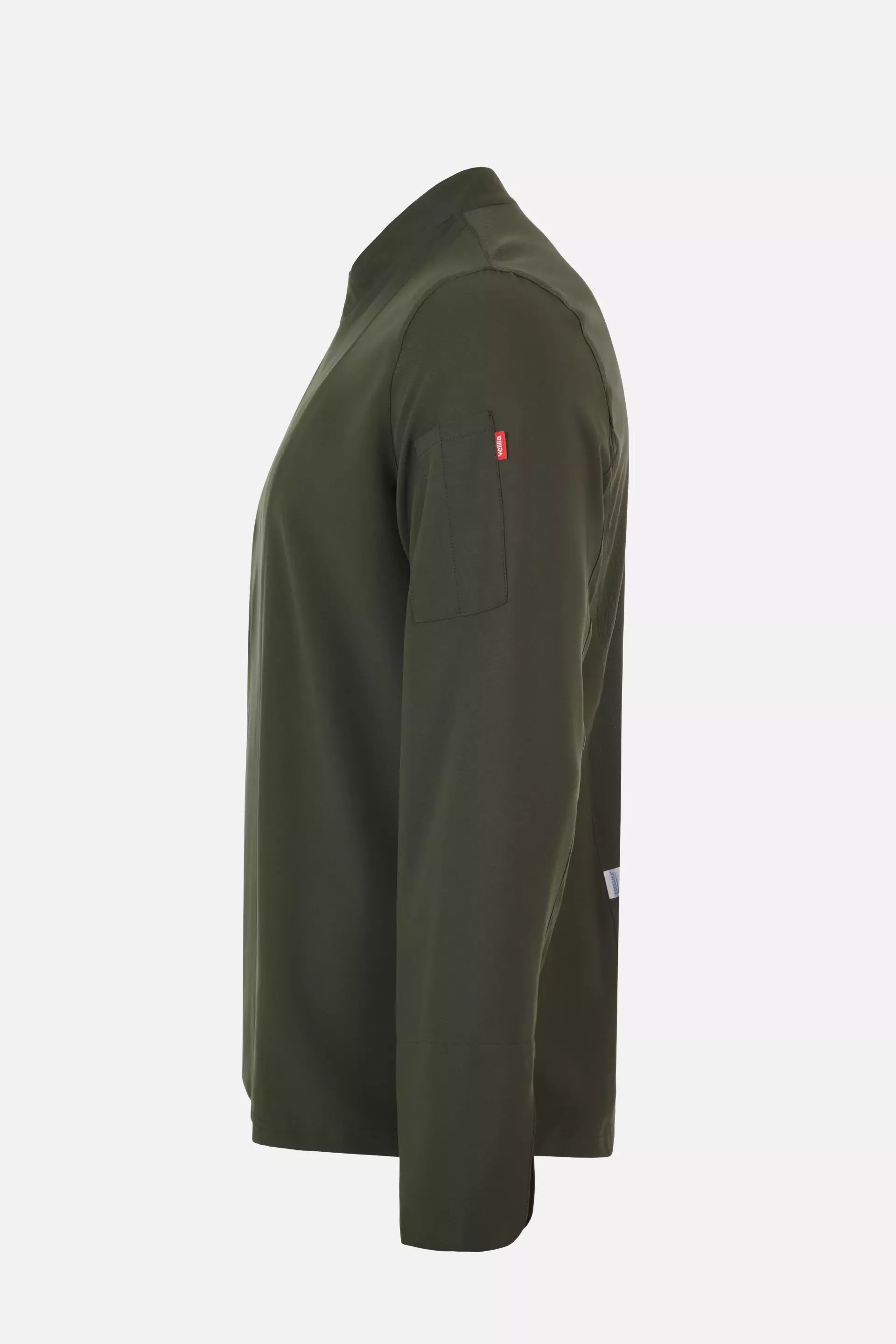Velilla 405210-36, Long Sleeved Chef Jacket, Olive Green, image 7