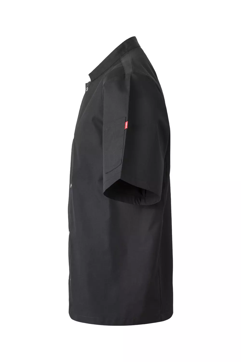 Velilla 405205-00, Kurzarm-Kochjacke, Schwarz, image 2