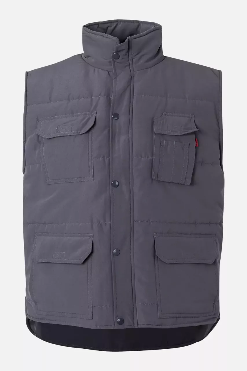 Velilla 108-08, Work Vest, Grey, image 1, gallery thumbnail