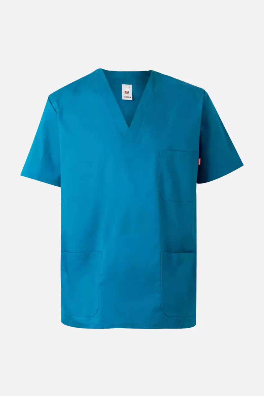 Velilla 535206S-65, Work Tunic, Dark Turquoise, image 1, gallery thumbnail