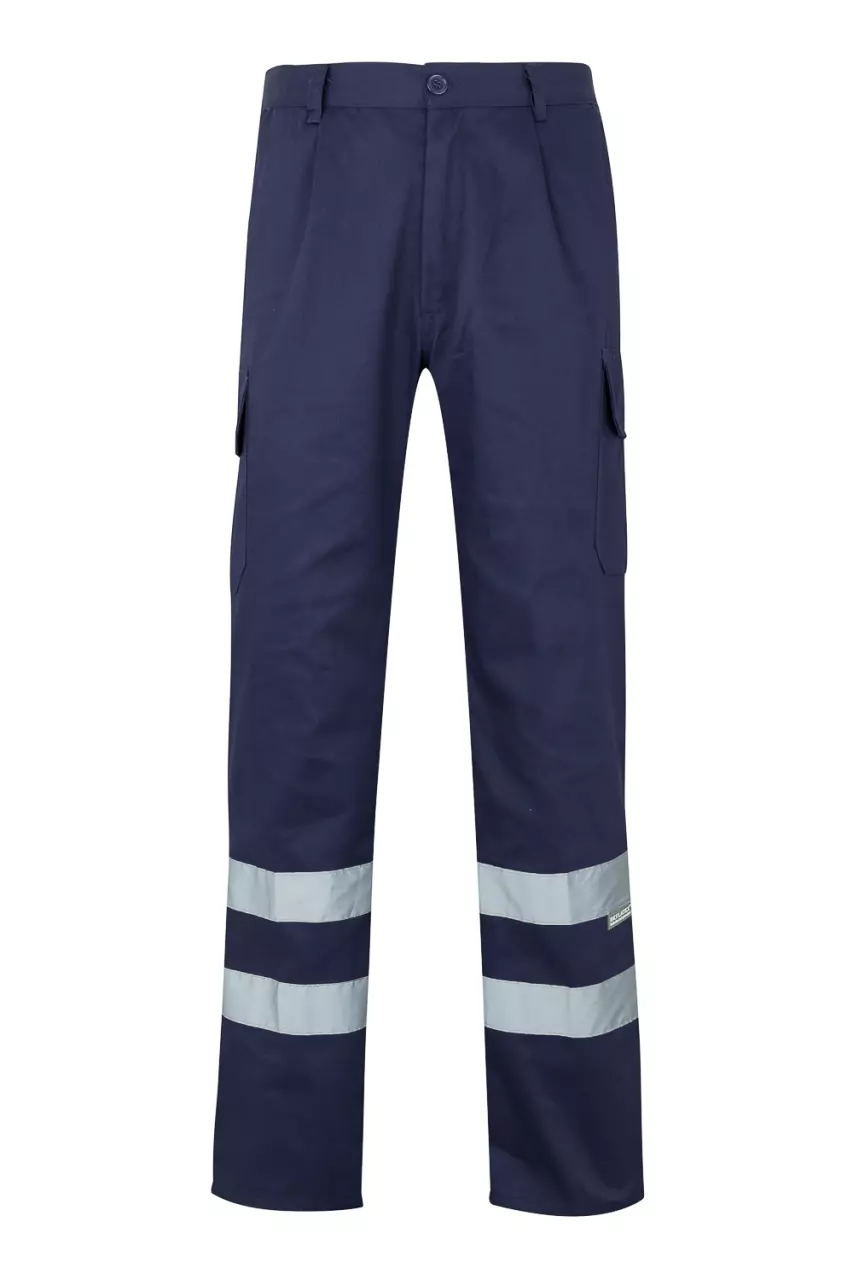 Velilla 159-01, Warnschutz-Hose, Marineblau, image 1, gallery thumbnail