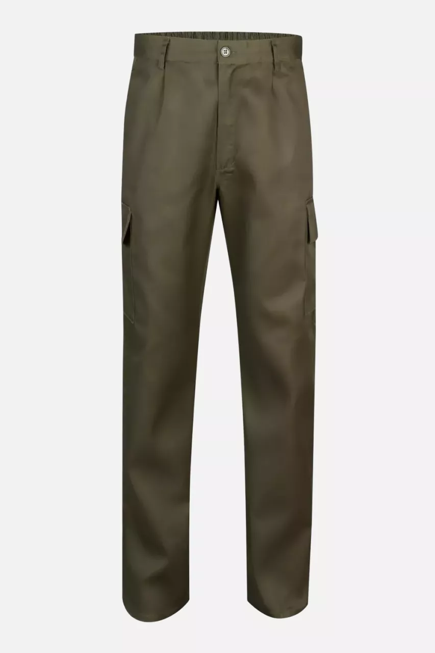 Velilla 31601-03, Work Trousers, Khaki Green, image 1, gallery thumbnail