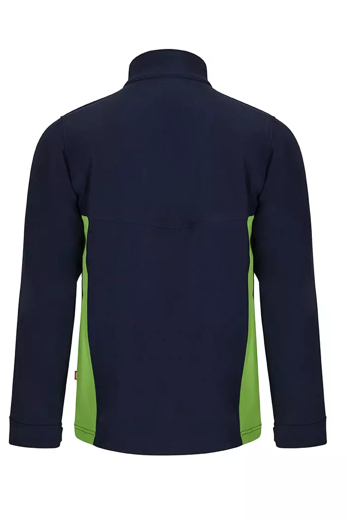 Velilla 106004-61-25, Work Jacket, Navy Blue/Lime Green, image 6, gallery thumbnail