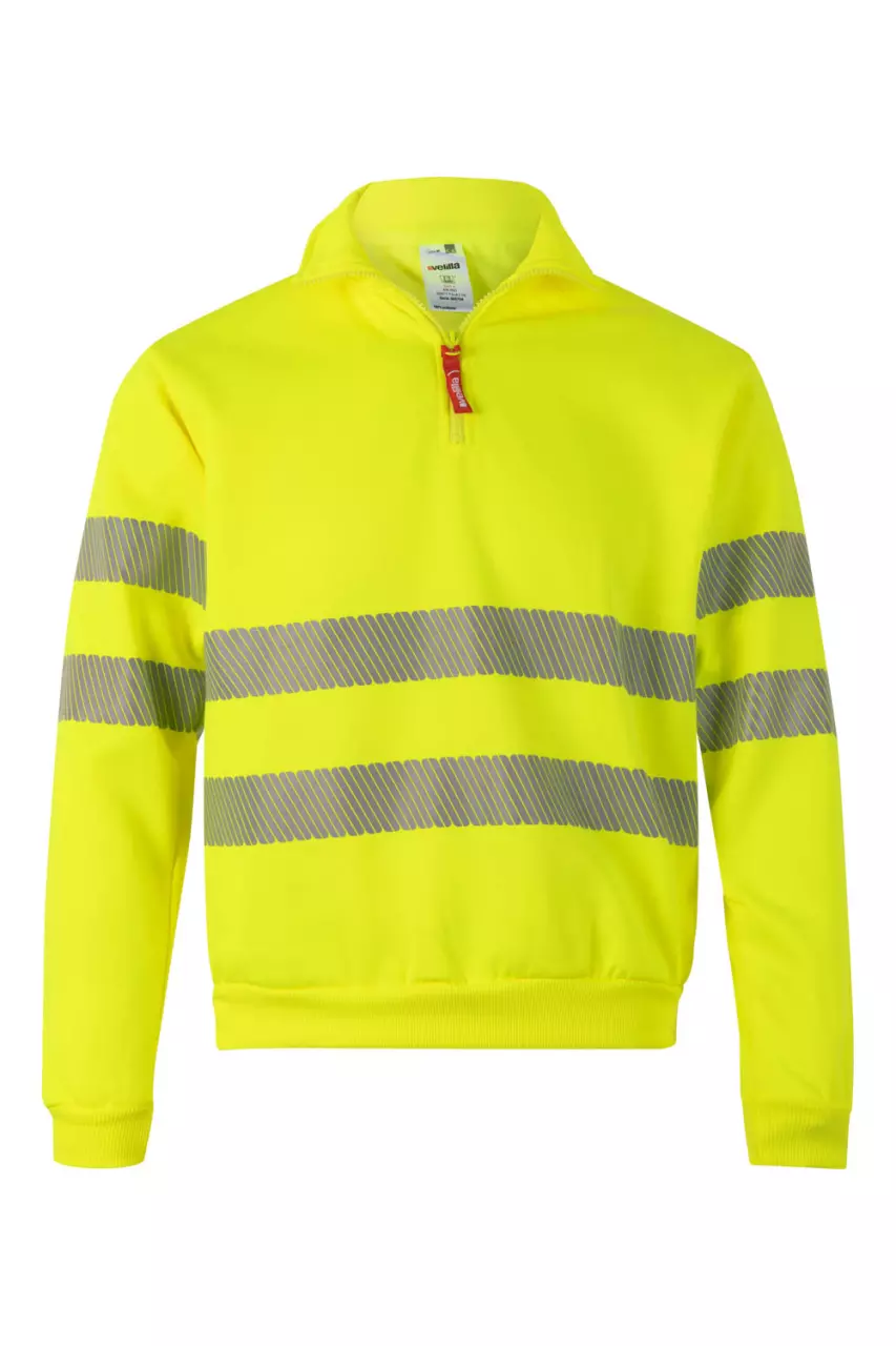 Velilla High-Vis Sweatshirt, Hi-Vis Yellow