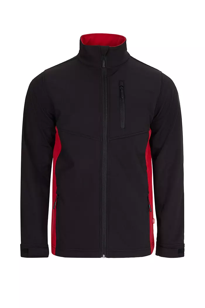 Velilla Work Jacket, Black/Red