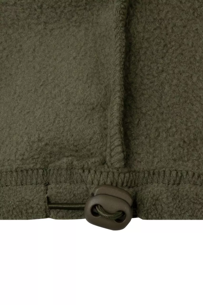 Velilla 0183-03-20, High-Vis Fleece Jacket, Khaki Green/Hi-Vis Yellow, image 2, gallery thumbnail