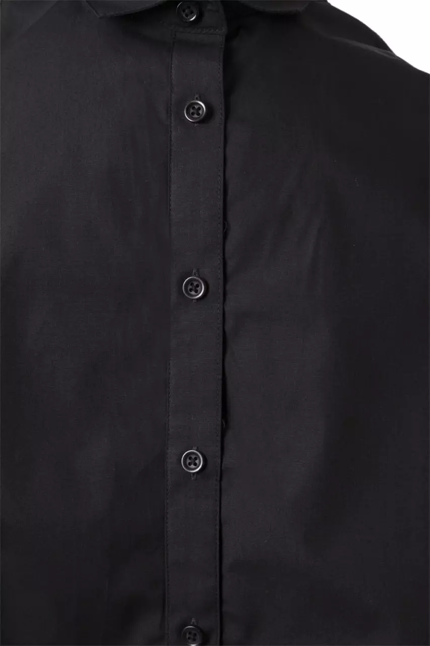 Velilla 405010-00, Short-Sleeved Work Shirt, Black, image 5, gallery thumbnail