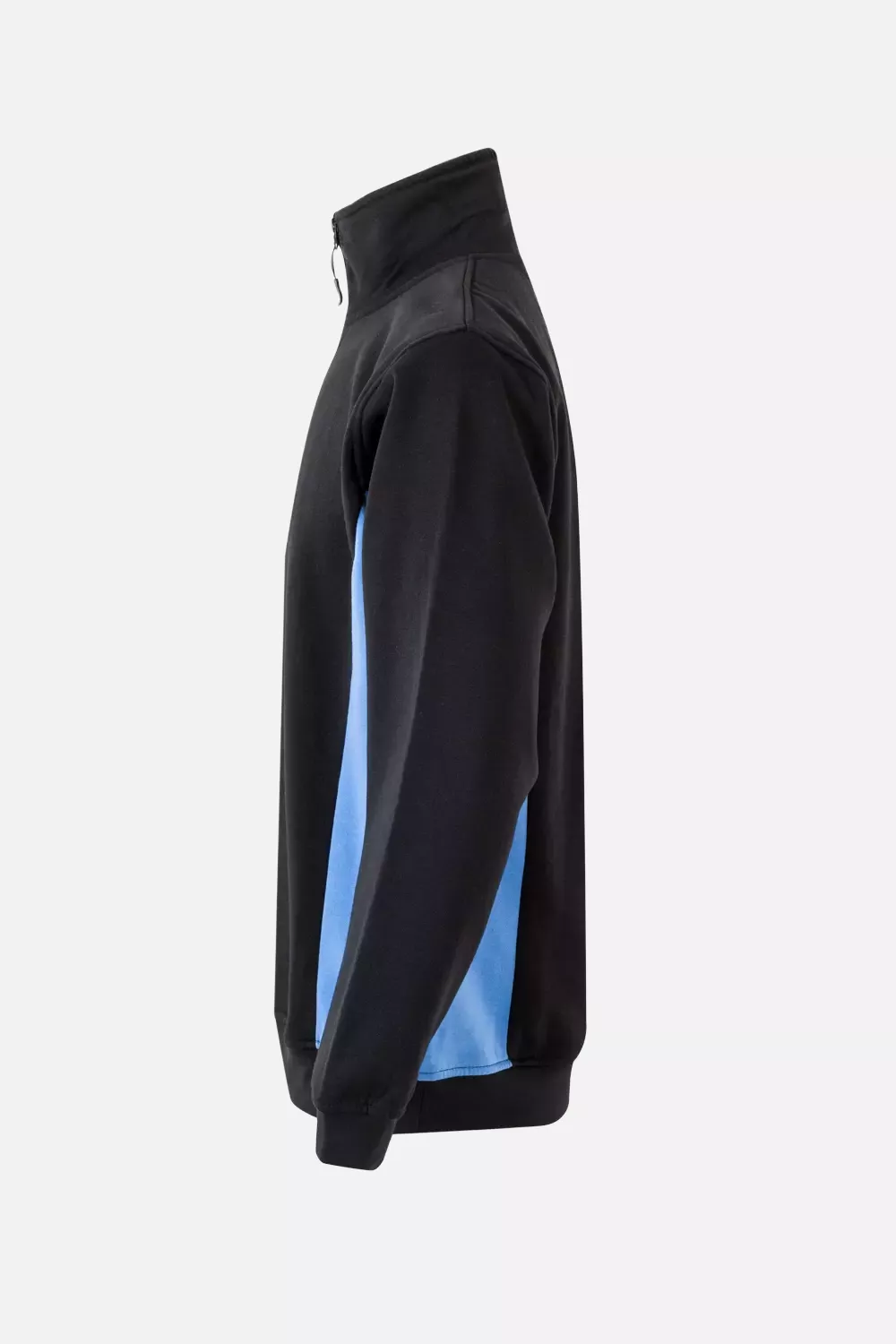 Velilla 105704-00-05, Arbeitssweatshirt, Schwarz/Himmelblau, image 3