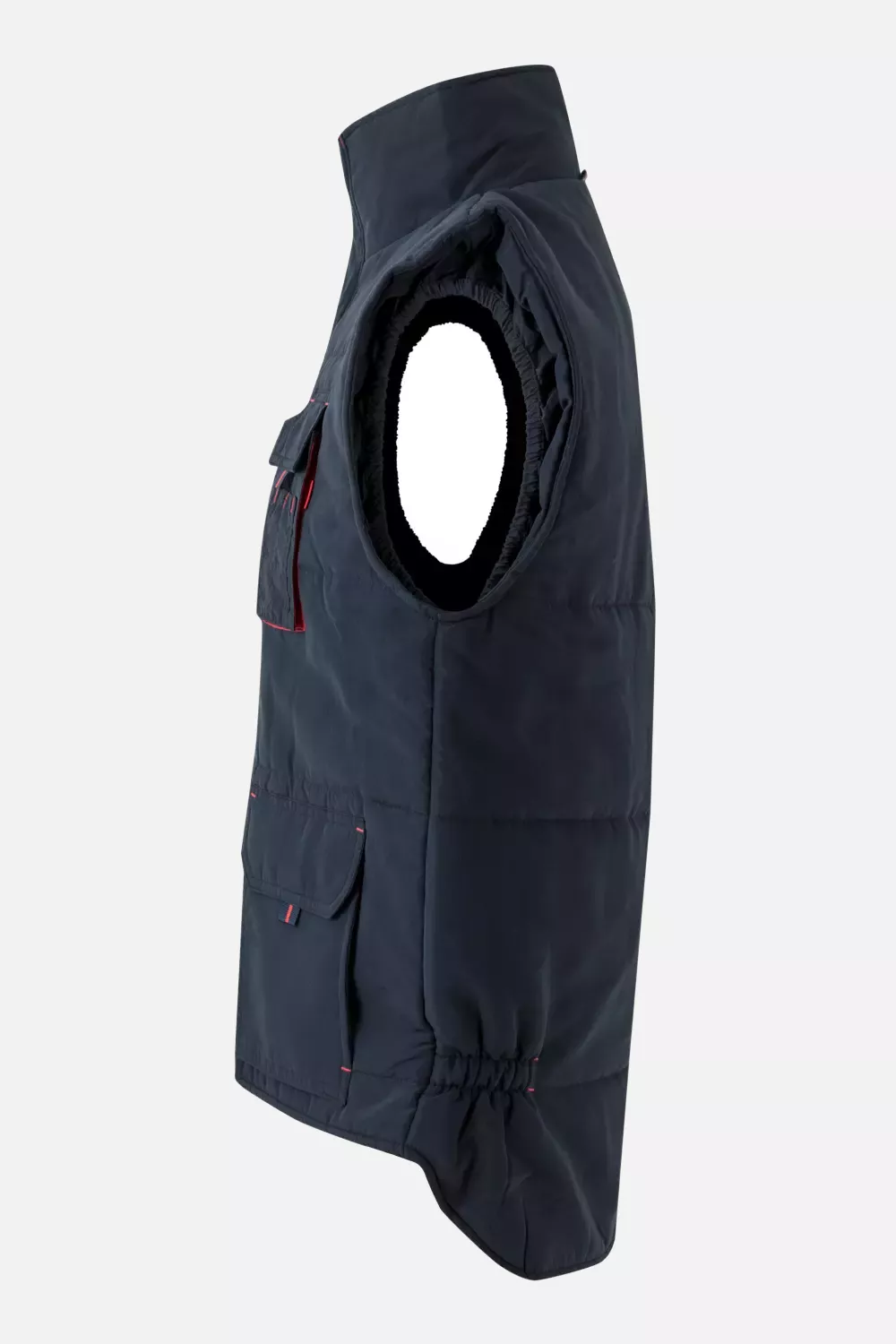 Velilla 205902-61-12, Padded Work Vest, Navy Blue/Red, image 4