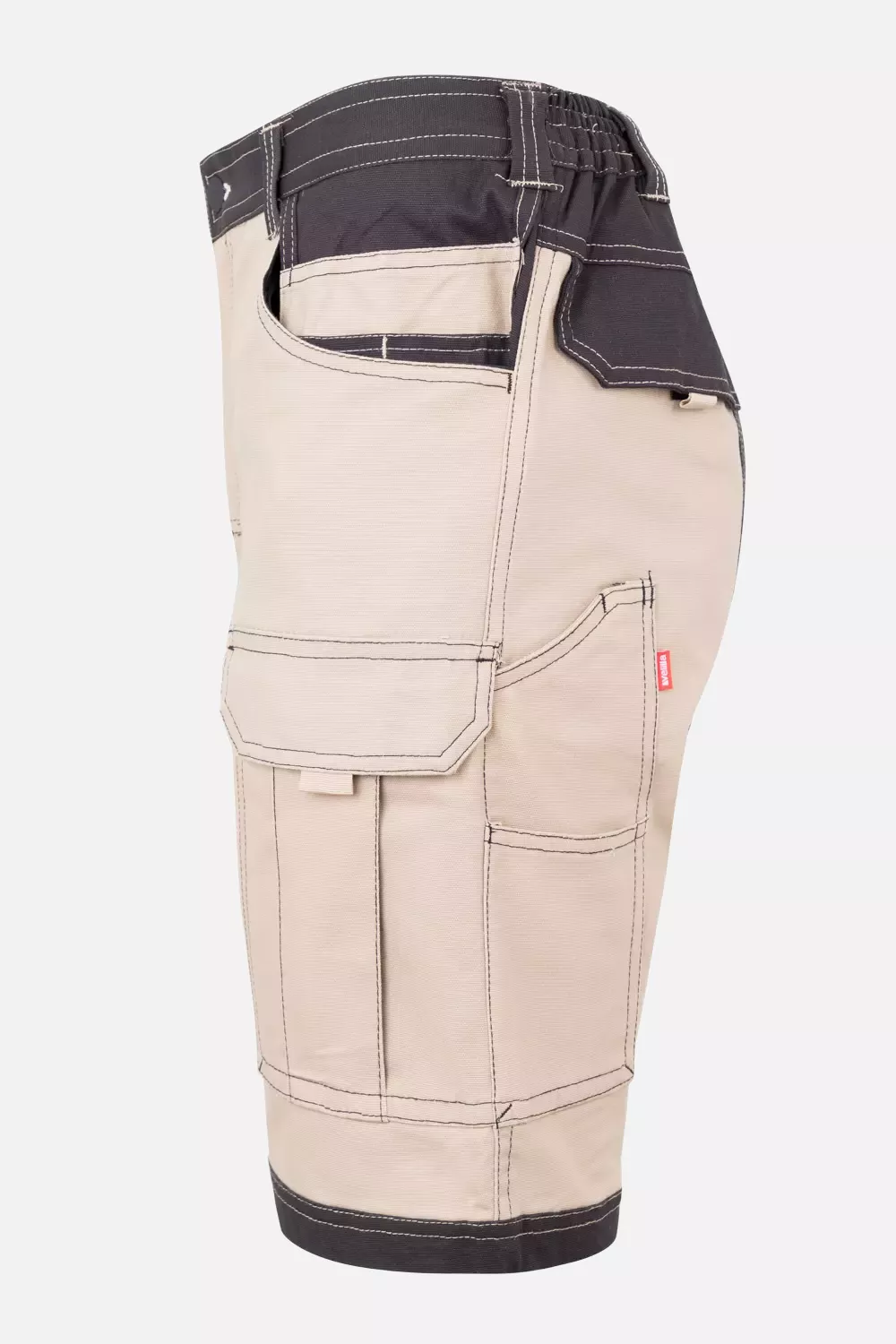 Velilla 103029S-46-00, Work Shorts, Sand Beige/Black, image 2