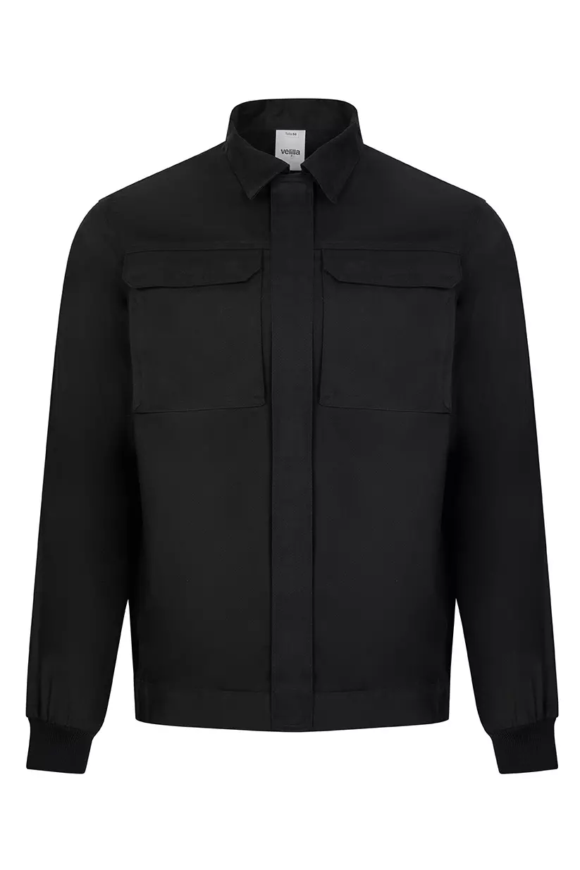 Velilla 106003-00, Work Jacket, Black, image 1
