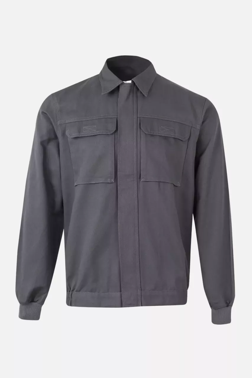 Velilla 106003-08, Work Jacket, Grey, image 1, gallery thumbnail