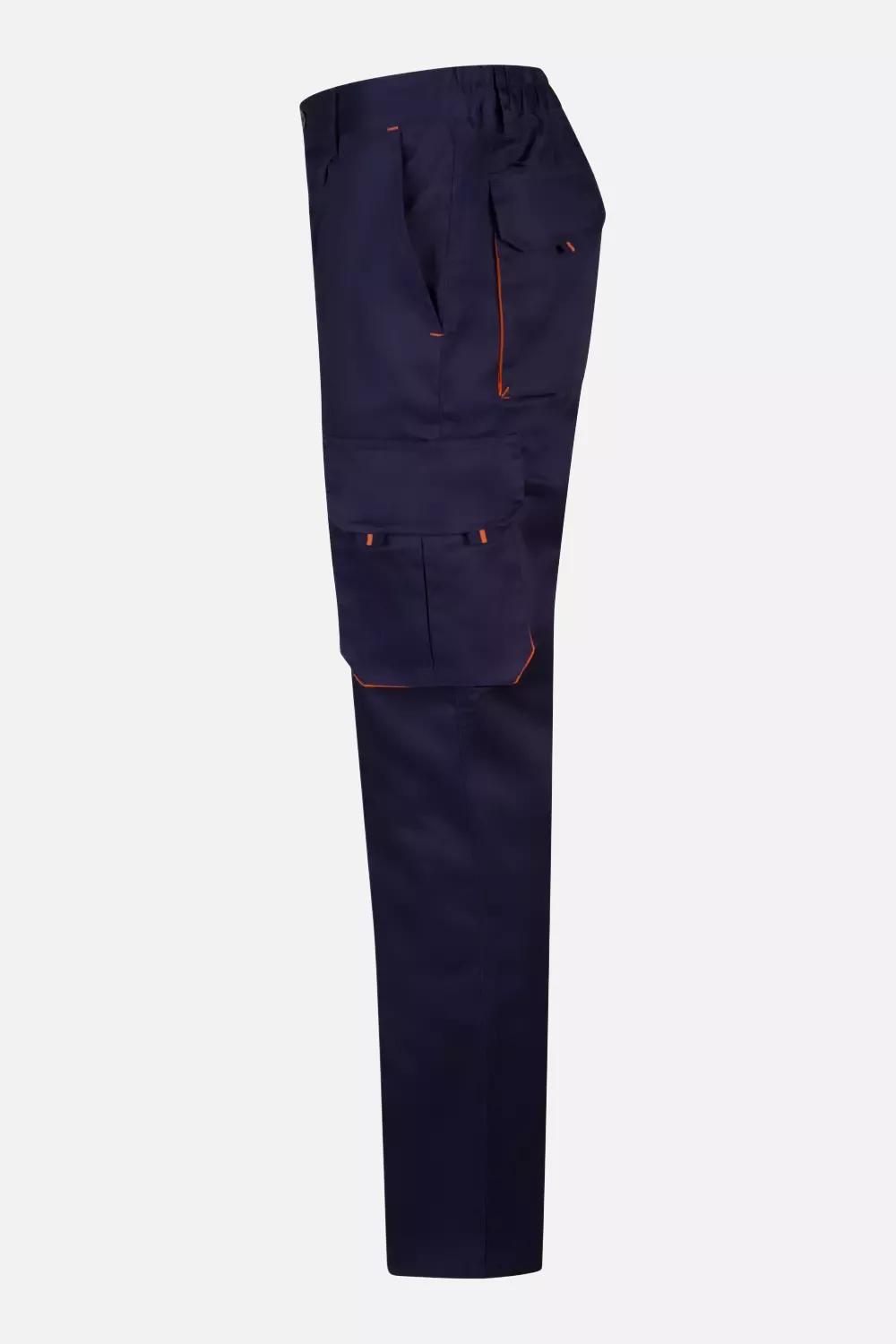 Velilla 103004-01-16, Work Trousers, Marine Blue/Orange, image 2
