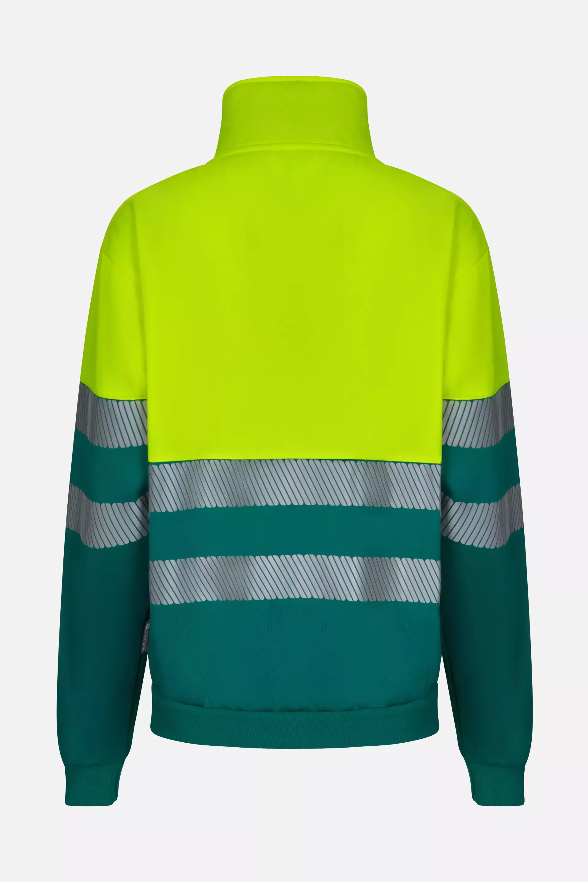 Velilla 305703-02-20, High-Vis Sweatshirt, Green/Hi-Vis Yellow, image 2