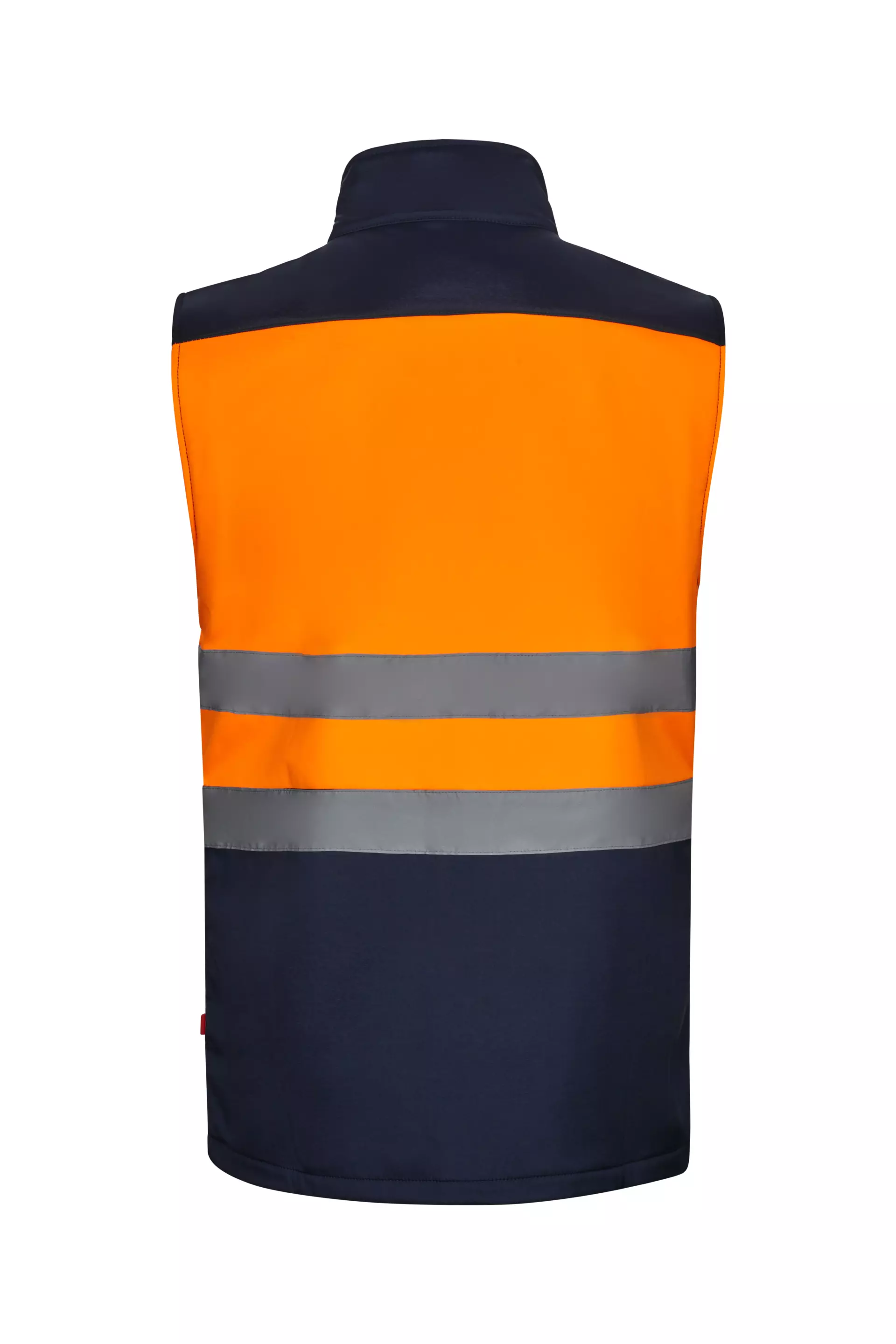 Velilla 305906-61-19, Warnschutzweste, Marineblau/Warnschutz-Orange, image 3