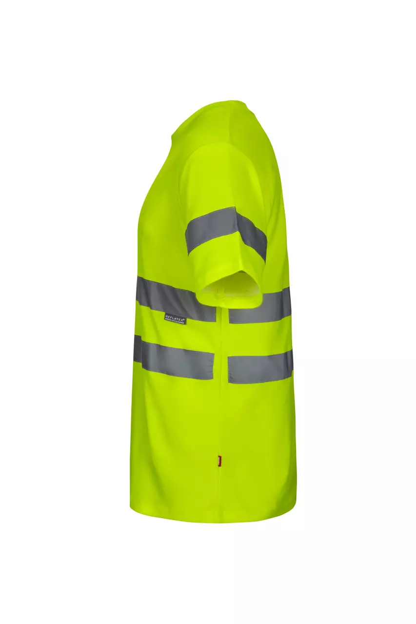 Velilla 305612-20, Warnschutz-Kurzarm-T-Shirt, Warngelb, image 4, gallery thumbnail
