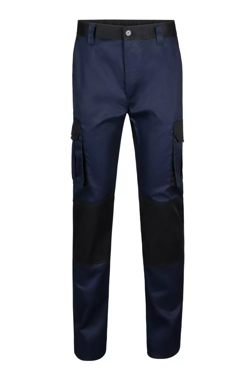 Velilla 103020B-61-00, Work Trousers, Navy Blue/Black, image 1, gallery thumbnail