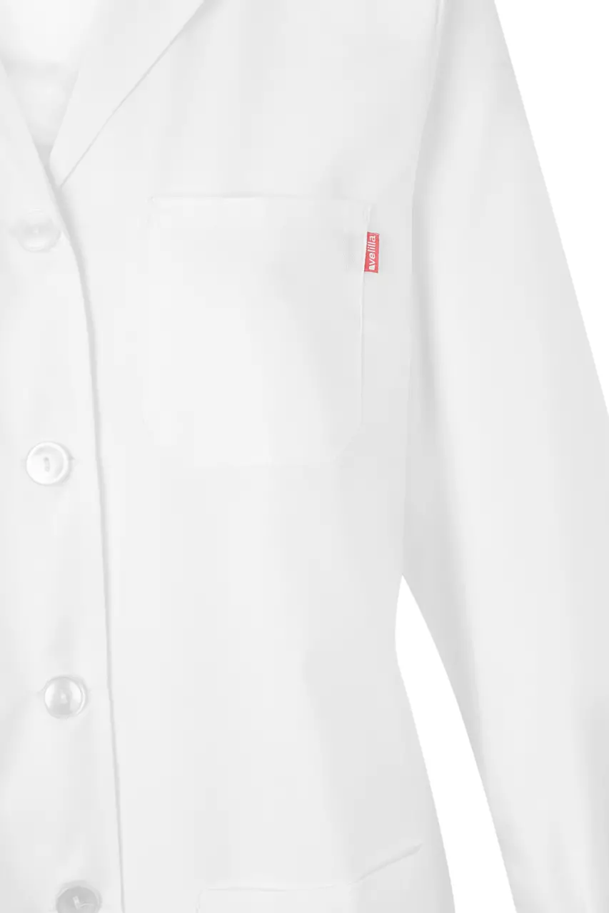 Velilla 908-07, Work Coat, White, image 2, gallery thumbnail