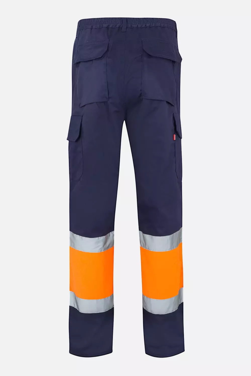 Velilla 0157-01-19, Warnschutz-Hose, Marineblau/Warnschutz-Orange, image 3