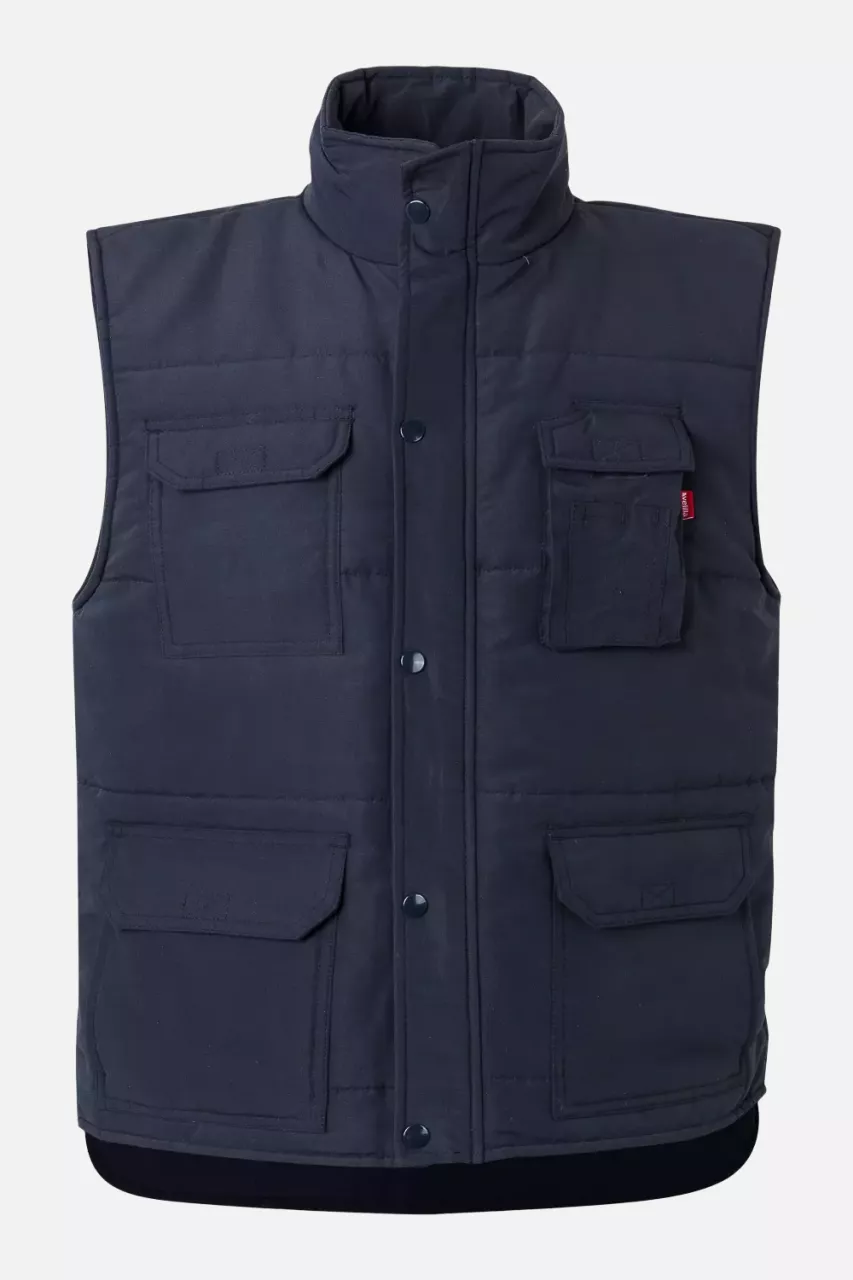 Velilla 108-61, Work Vest, Navy Blue, image 1, gallery thumbnail