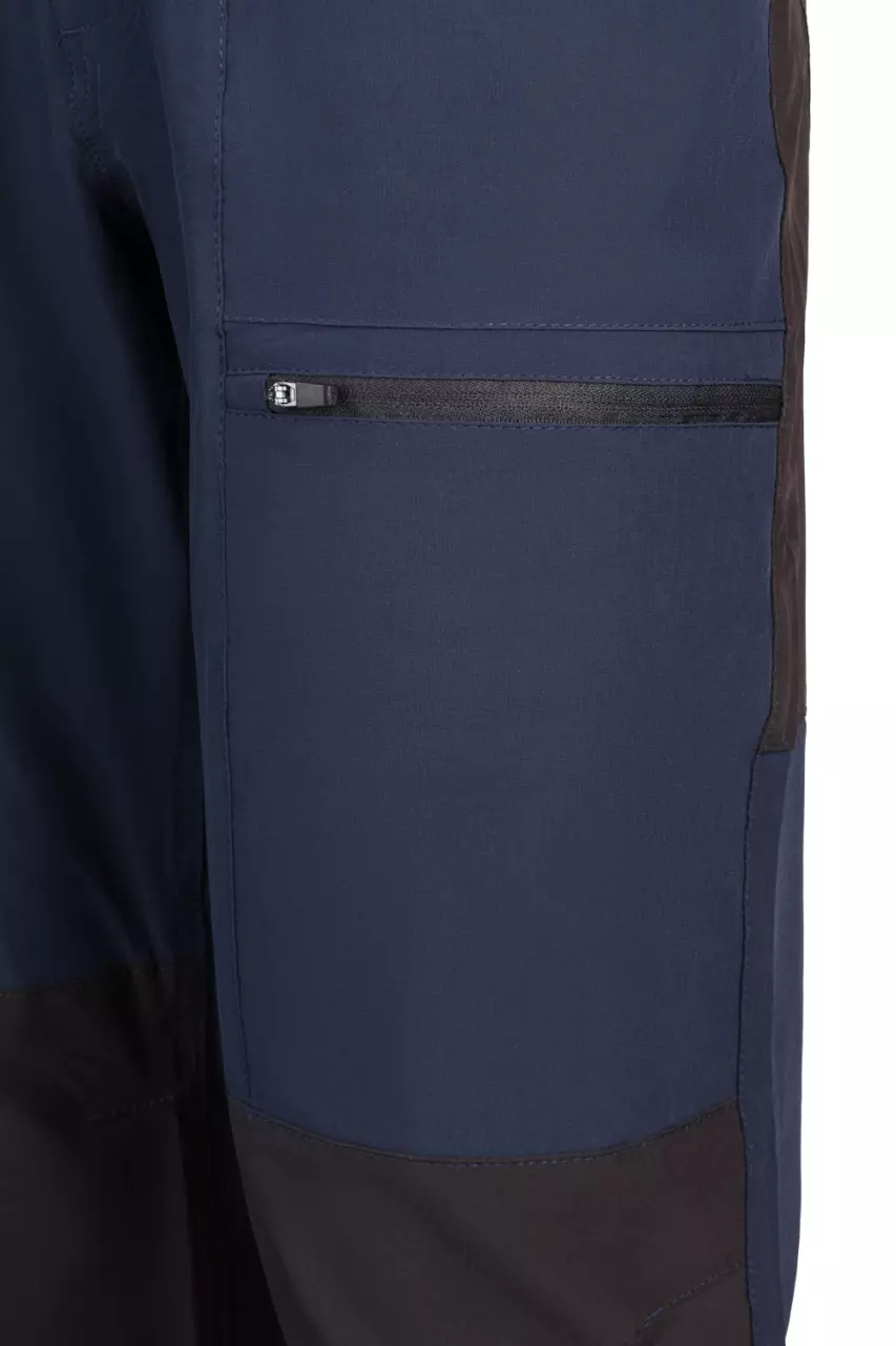 Velilla 103022S-61-00, Work Trousers, Navy Blue/Black, image 2, gallery thumbnail