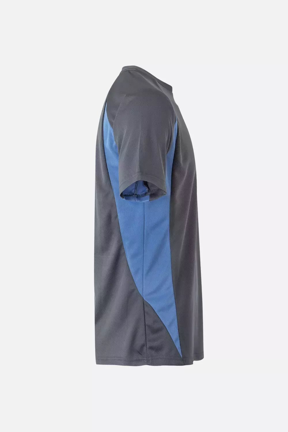 Velilla 105501-08-05, Arbeits-T-Shirt, Grau/Himmelblau, image 2