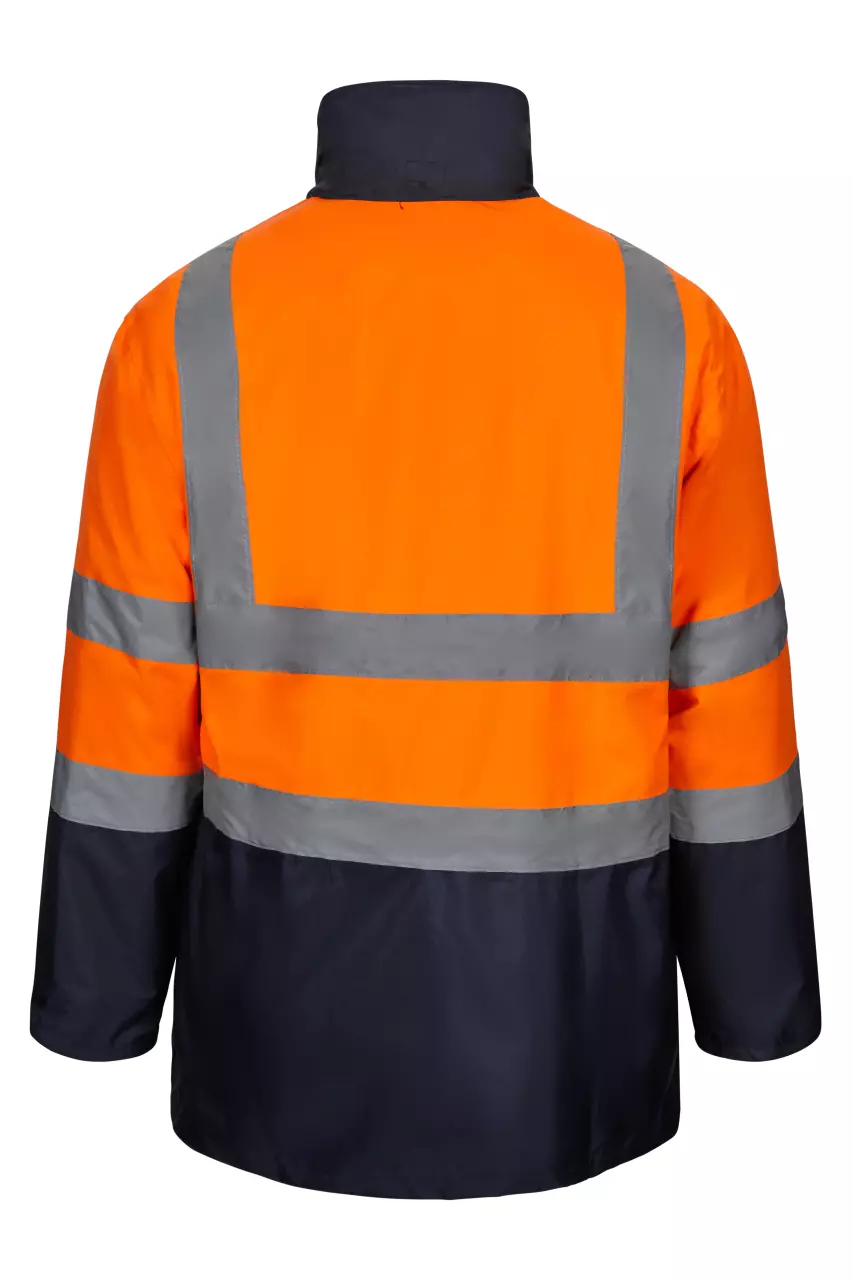 Velilla 306003-01-19, Warnschutzjacke, Marineblau/Warnschutz-Orange, image 4, gallery thumbnail