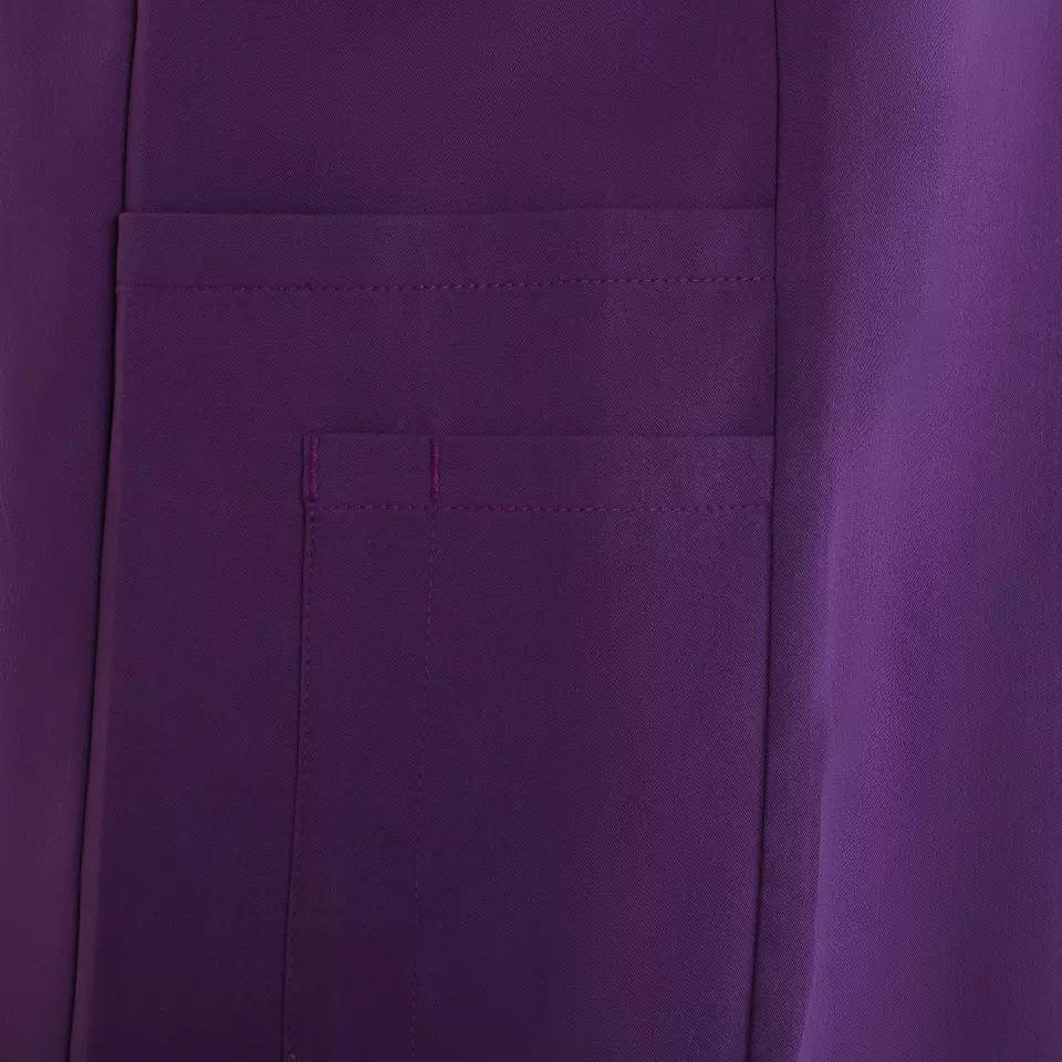 Velilla 535220S-66, Work Tunic, Plum, image 3, gallery thumbnail