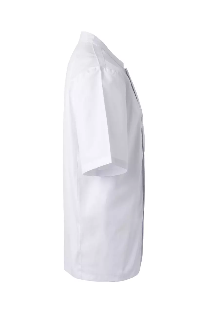 Velilla 432-07, Short-Sleeved Chef Jacket, White, image 2, gallery thumbnail