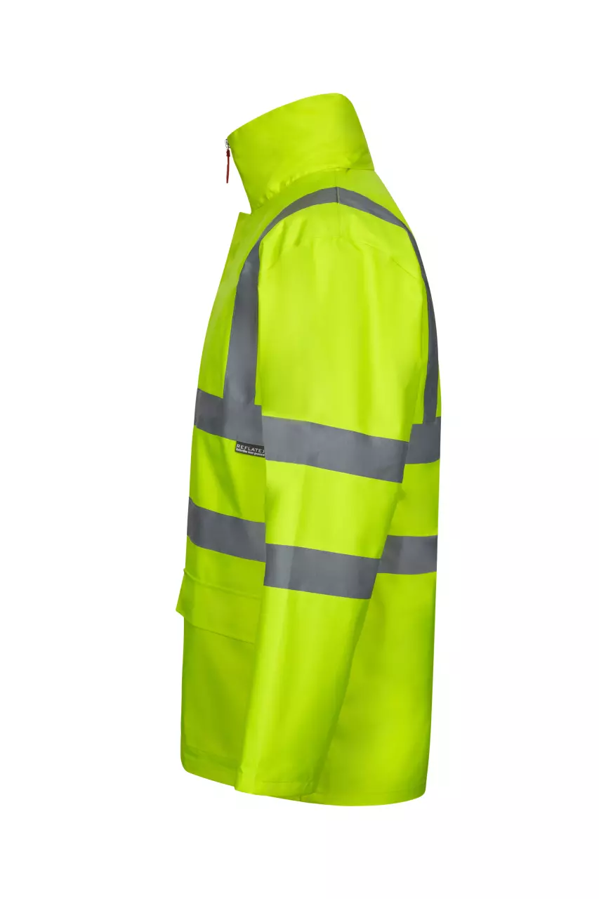 Velilla 306007-20-1, High-Vis Jacket, Hi-Vis Yellow, image 2, gallery thumbnail