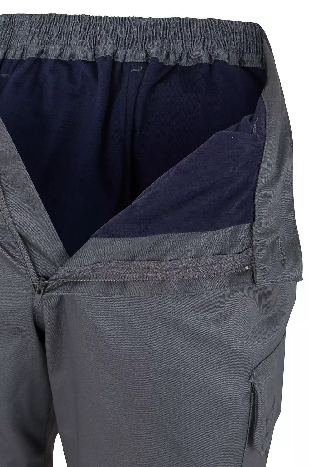 Velilla 0157-08-19-2, High-Vis Trousers, Size 4XL/5XL, Grey/Hi-Vis Orange, image 5
