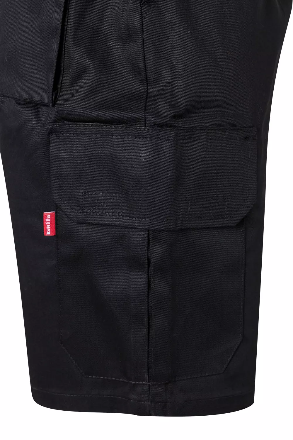 Velilla 344-00, Work Shorts, Black, image 3