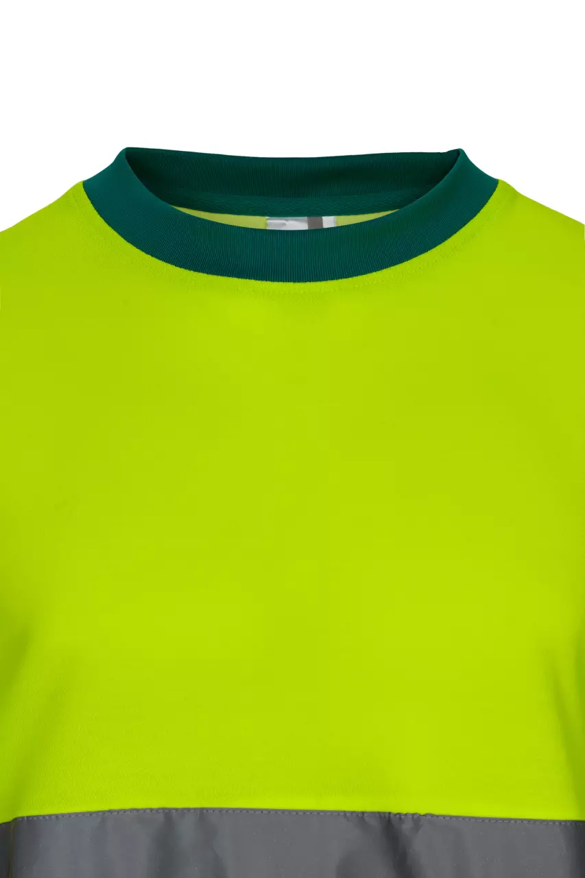 Velilla 305613-02-20-2, Warnschutz-T-Shirt mit kurzen Ärmeln, Größe 4XL/5XL, Grün/Warngelb, image 4, gallery thumbnail
