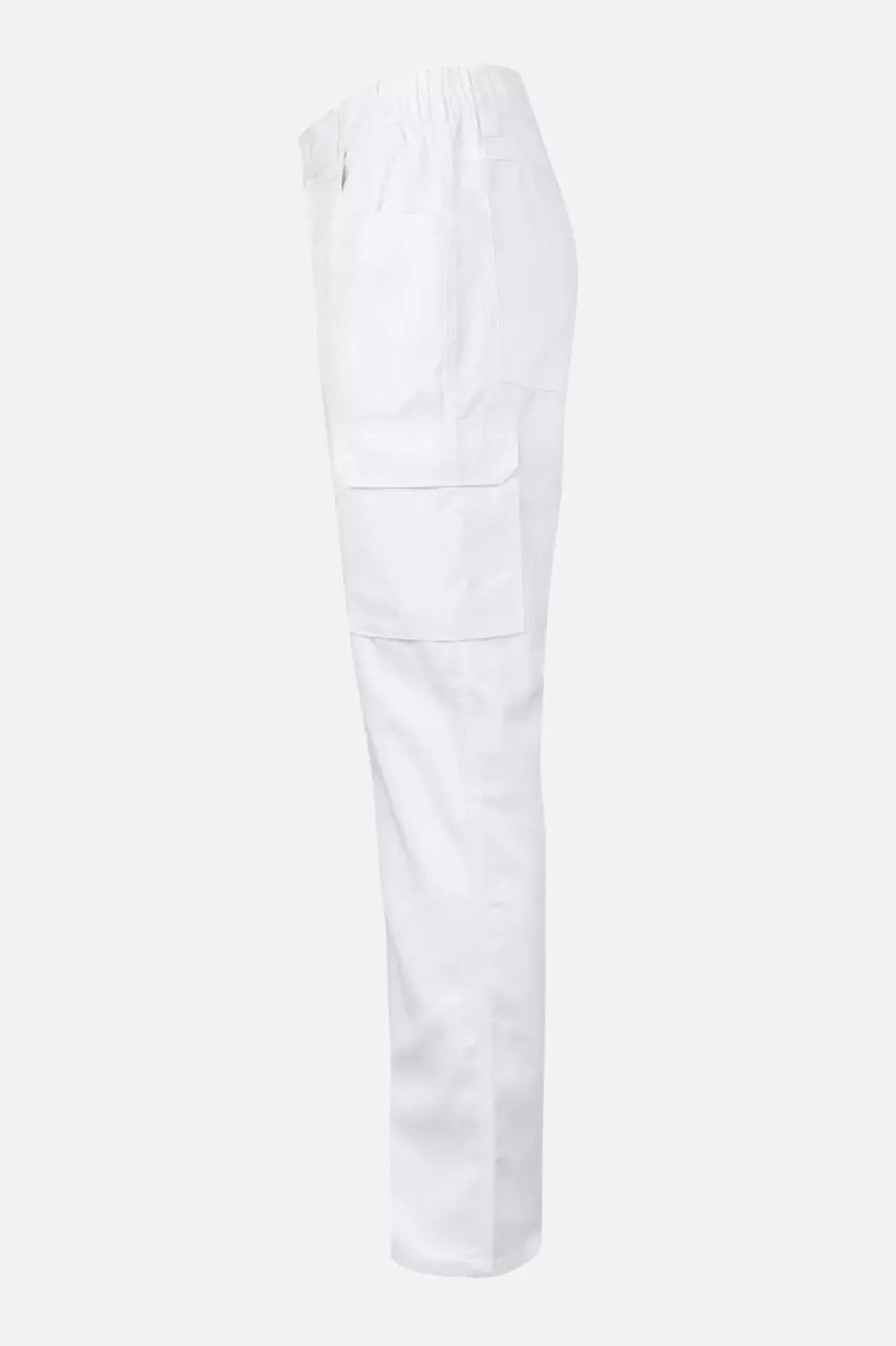 Velilla 103025-07, Work Trousers, White, image 6, gallery thumbnail