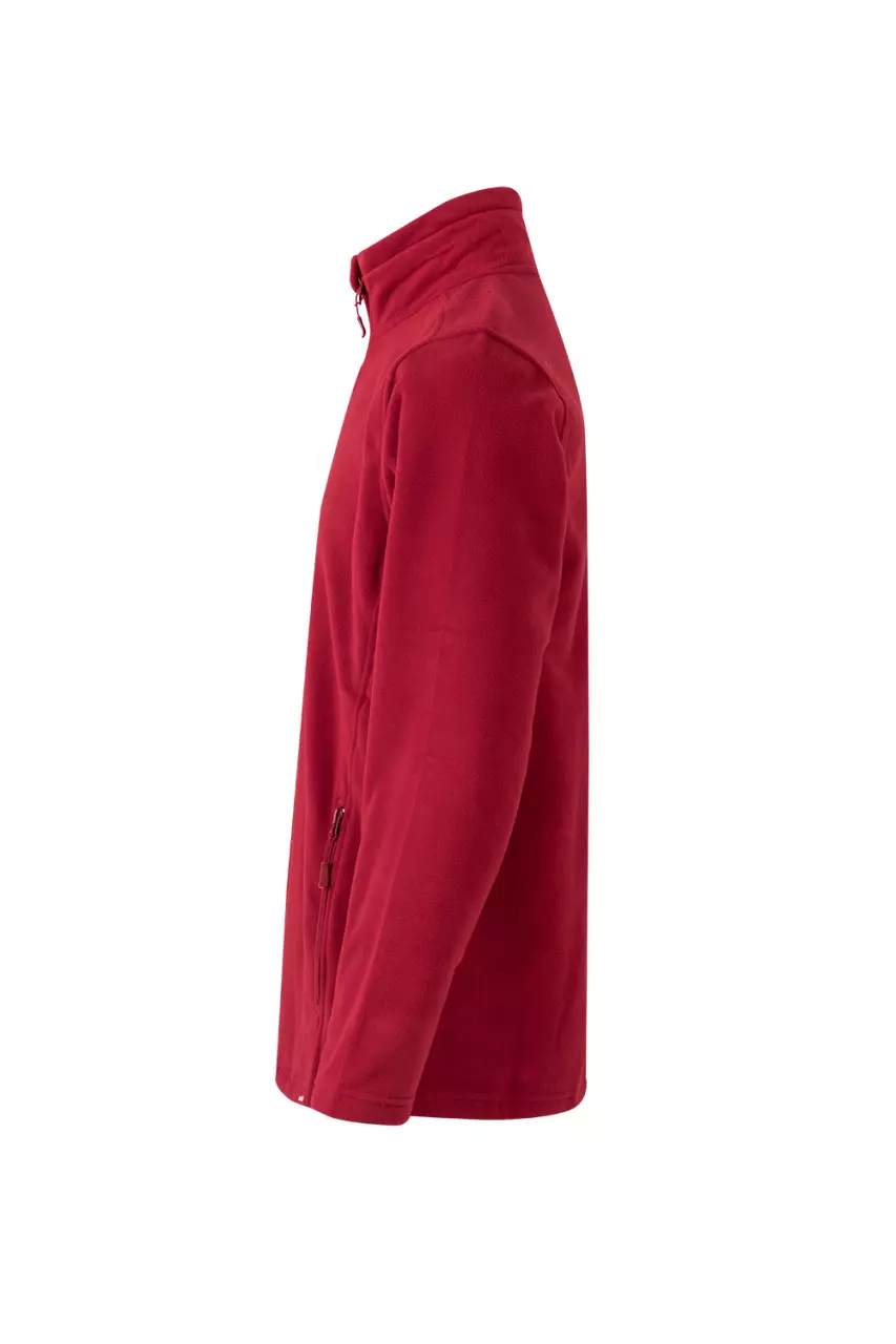 Velilla 201501-12, Fleece Jacket, Red, image 2, gallery thumbnail
