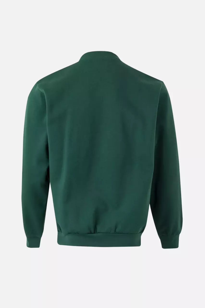 Velilla 105701-04, Work Sweatshirt, Forest Green, image 2, gallery thumbnail