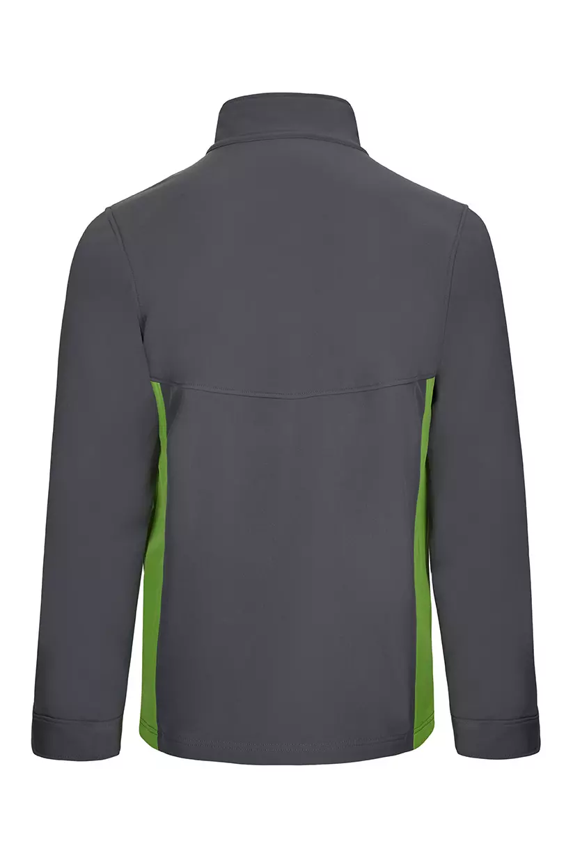 Velilla 106004-08-25, Work Jacket, Grey/Lime Green, image 3