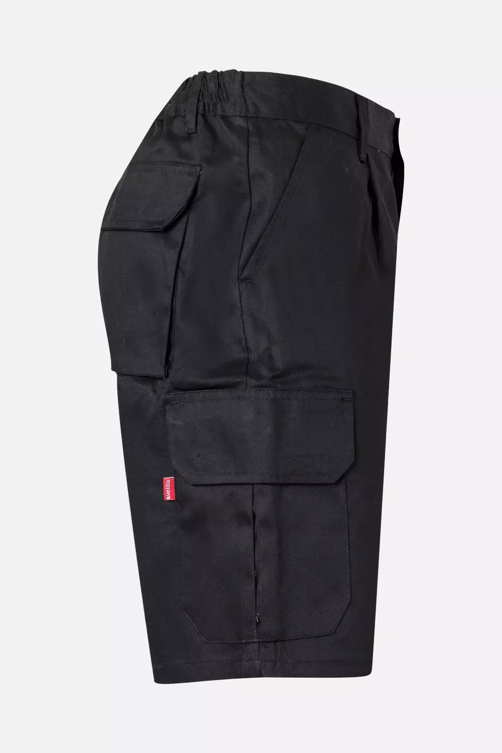 Velilla 344-00, Work Shorts, Black, image 2