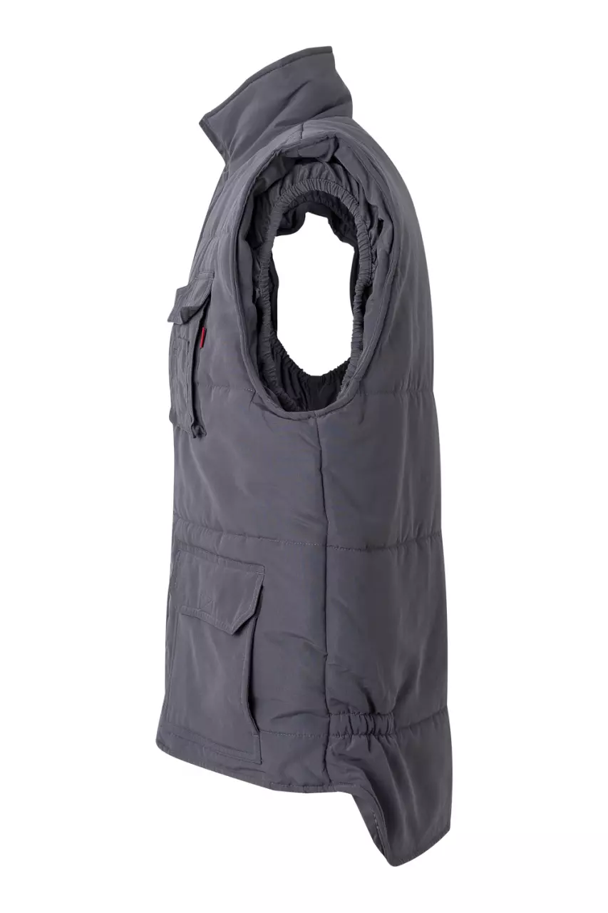 Velilla 108-08, Work Vest, Grey, image 4, gallery thumbnail