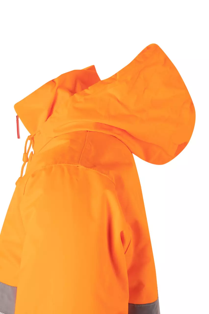 Velilla 306004-19, High-Vis Jacket, Hi-Vis Orange, image 3, gallery thumbnail