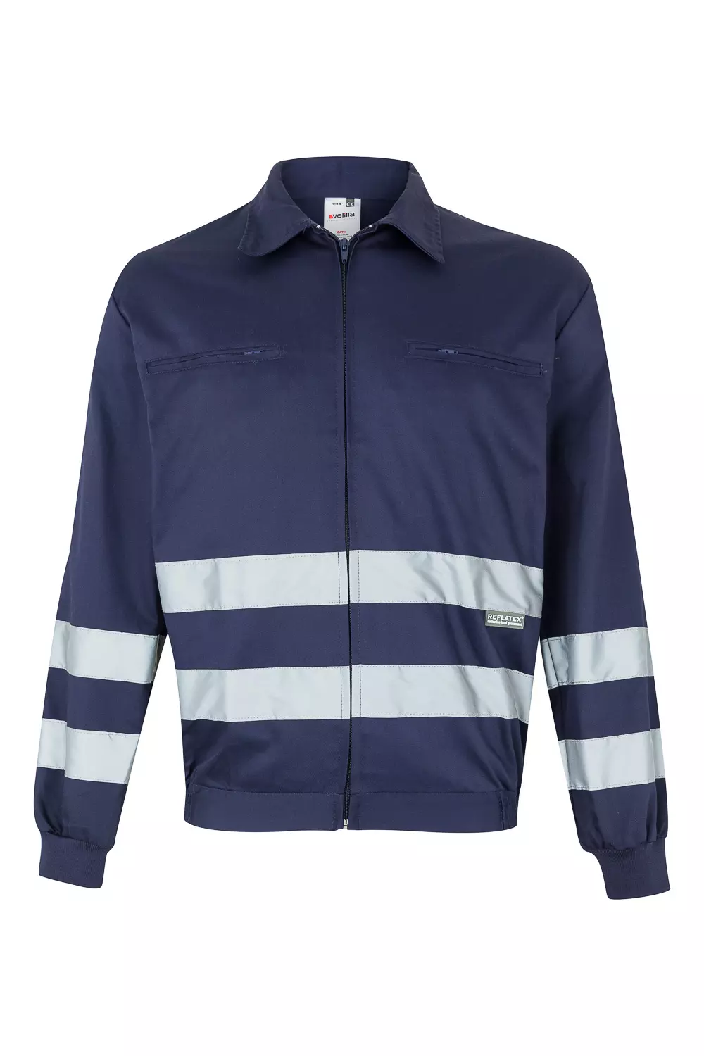 Velilla 154-01, High-Vis Jacket, Marine Blue, image 1