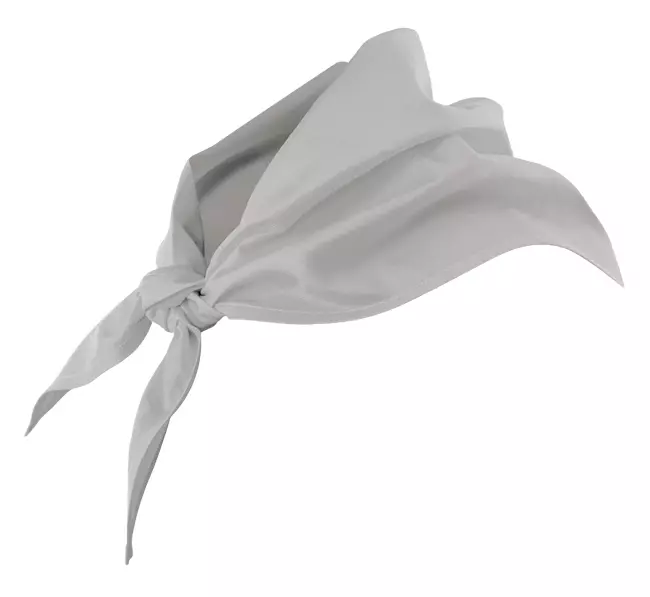 Velilla 404003-58, Chef Bandana, Ice Grey, image 1