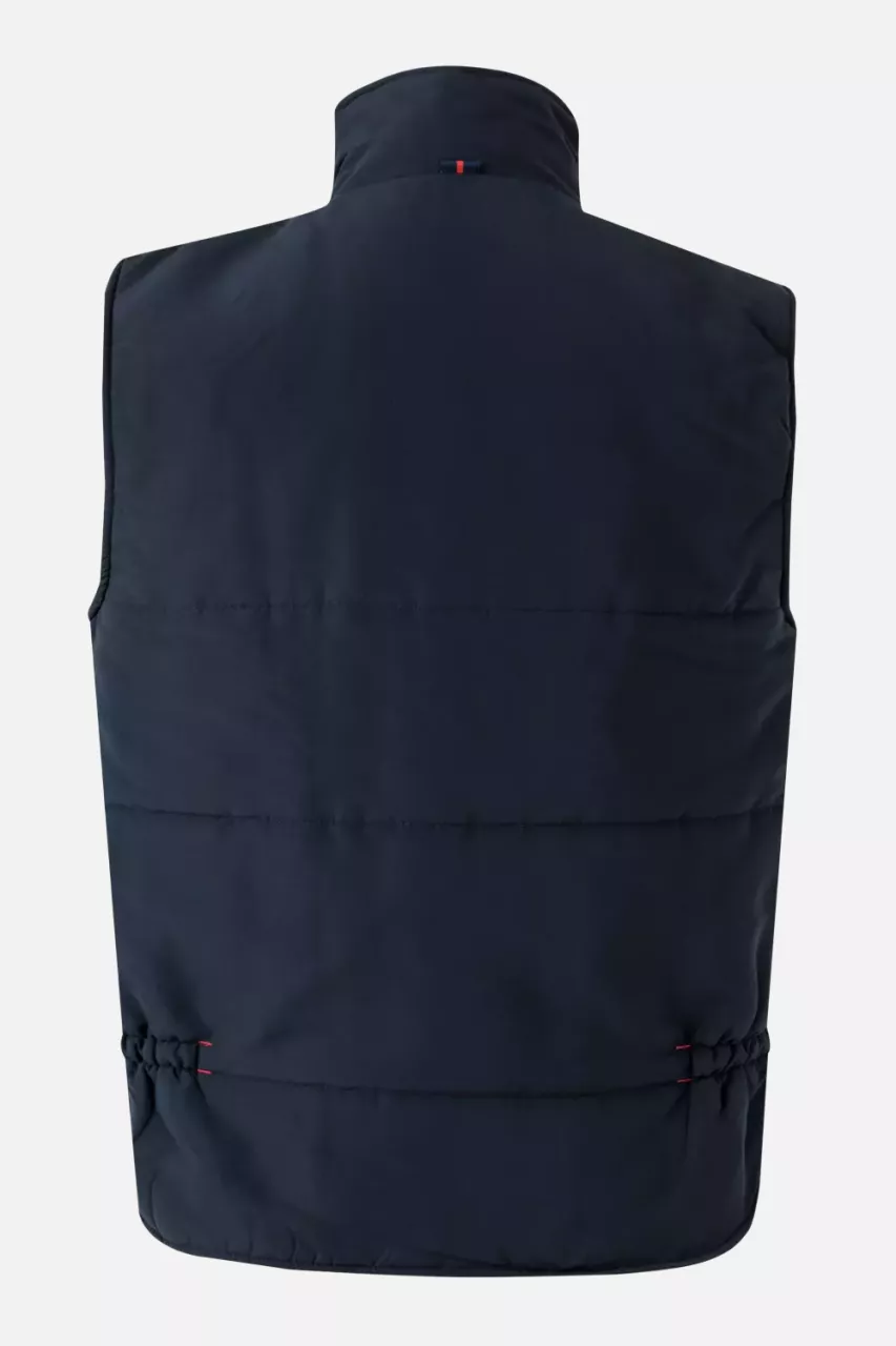 Velilla 205902-61-12, Padded Work Vest, Navy Blue/Red, image 6, gallery thumbnail