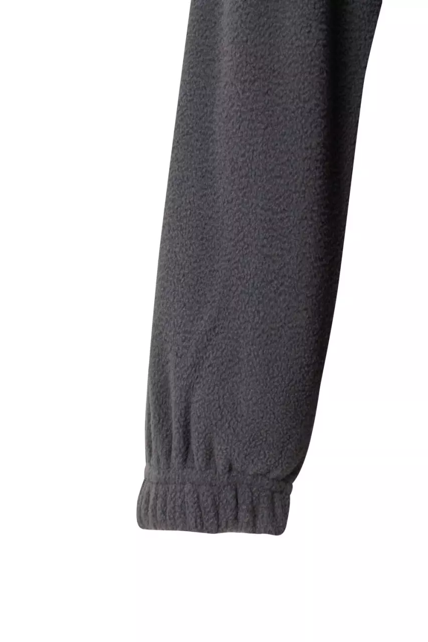 Velilla 0183-08-19, High-Vis Fleece Jacket, Grey/Hi-Vis Orange, image 7, gallery thumbnail