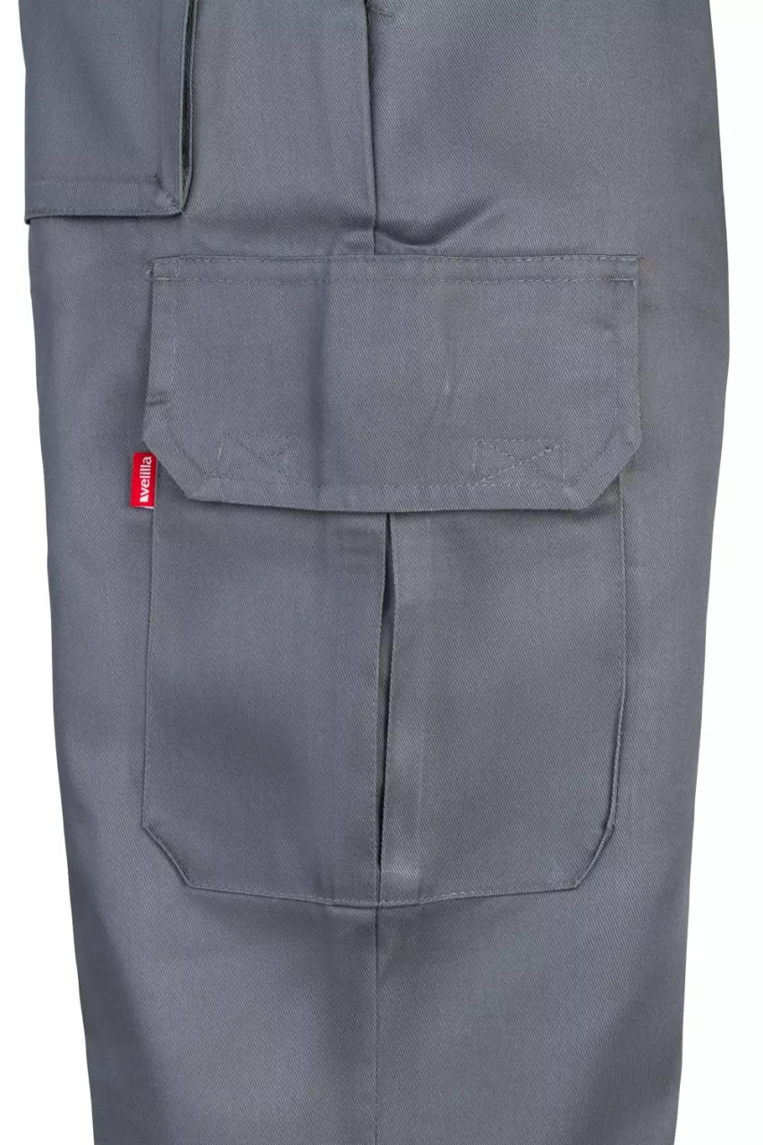 Velilla 345-08, Work Trousers, Grey, image 4, gallery thumbnail