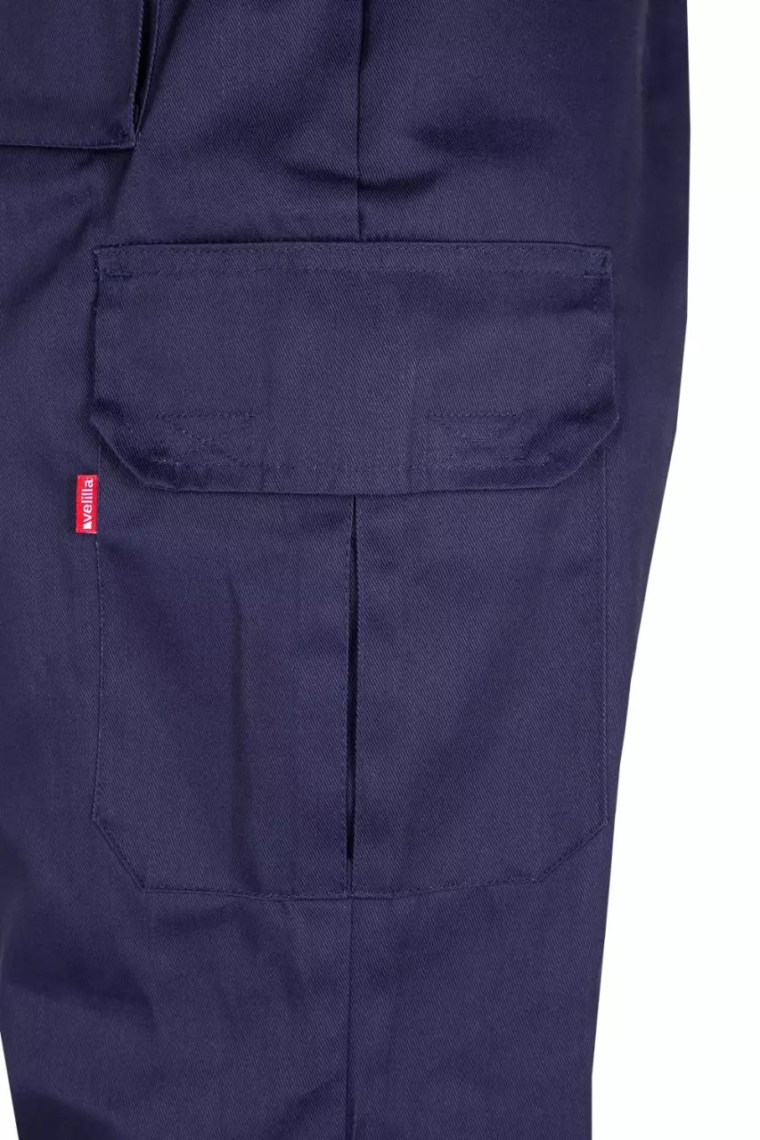 Velilla 345-01, Work Trousers, Marine Blue, image 2, gallery thumbnail