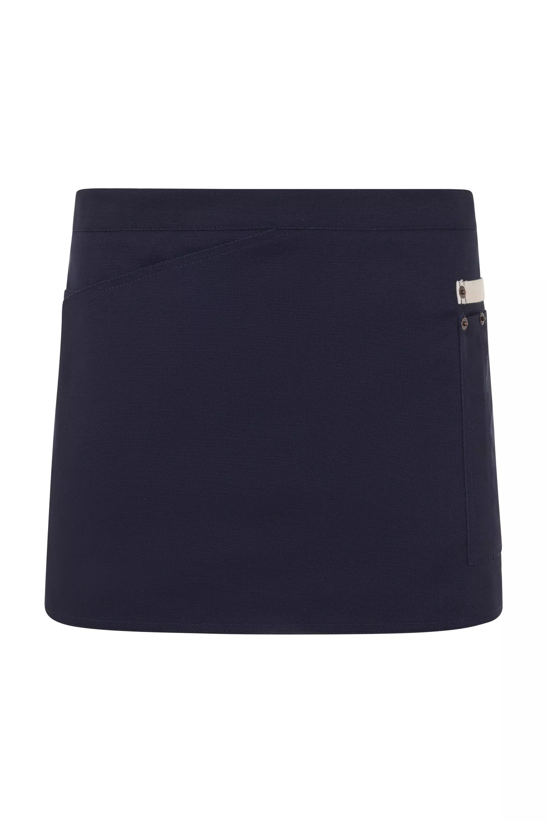 Velilla 404221B-61-41, Work Apron, Navy Blue/Ivory